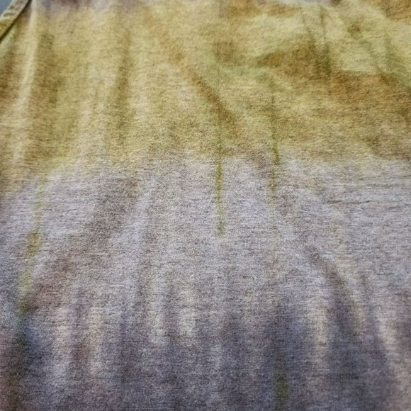 ark imports tank Top Size XL Olive & Grey Tie Dye - Picture 9 of 12